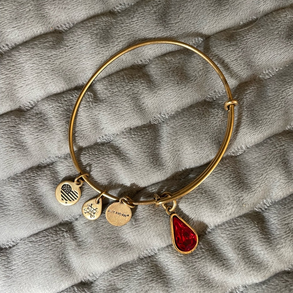 Alex and Ani Ruby Energy Bracelet